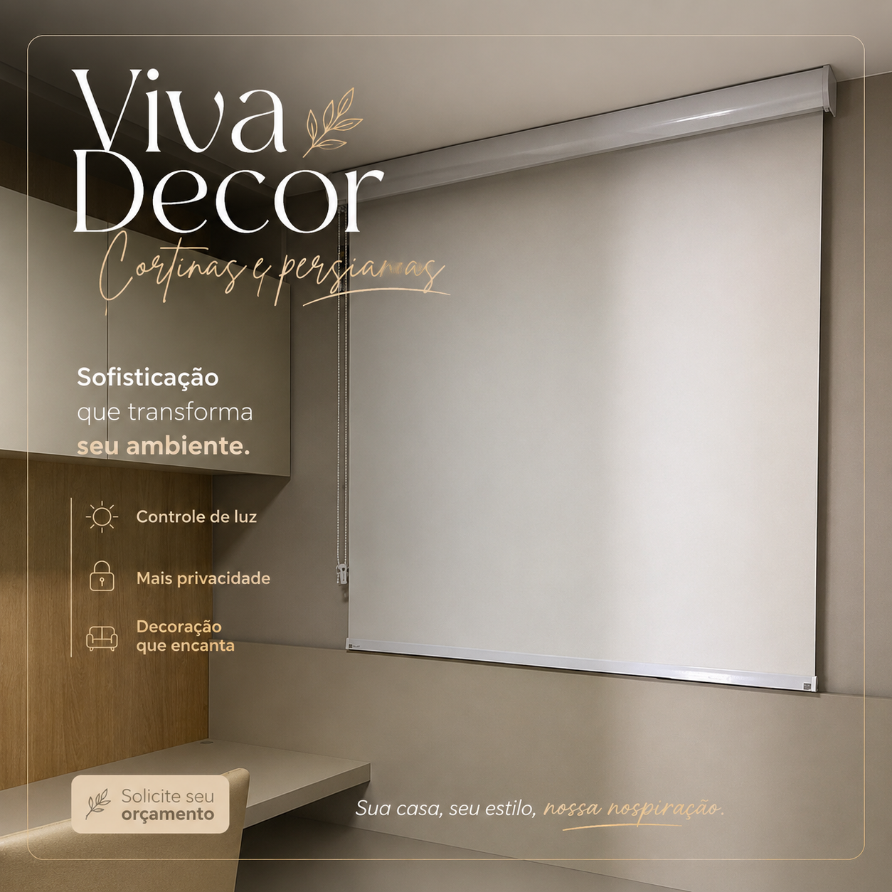 Instalação profissional de cortinas
