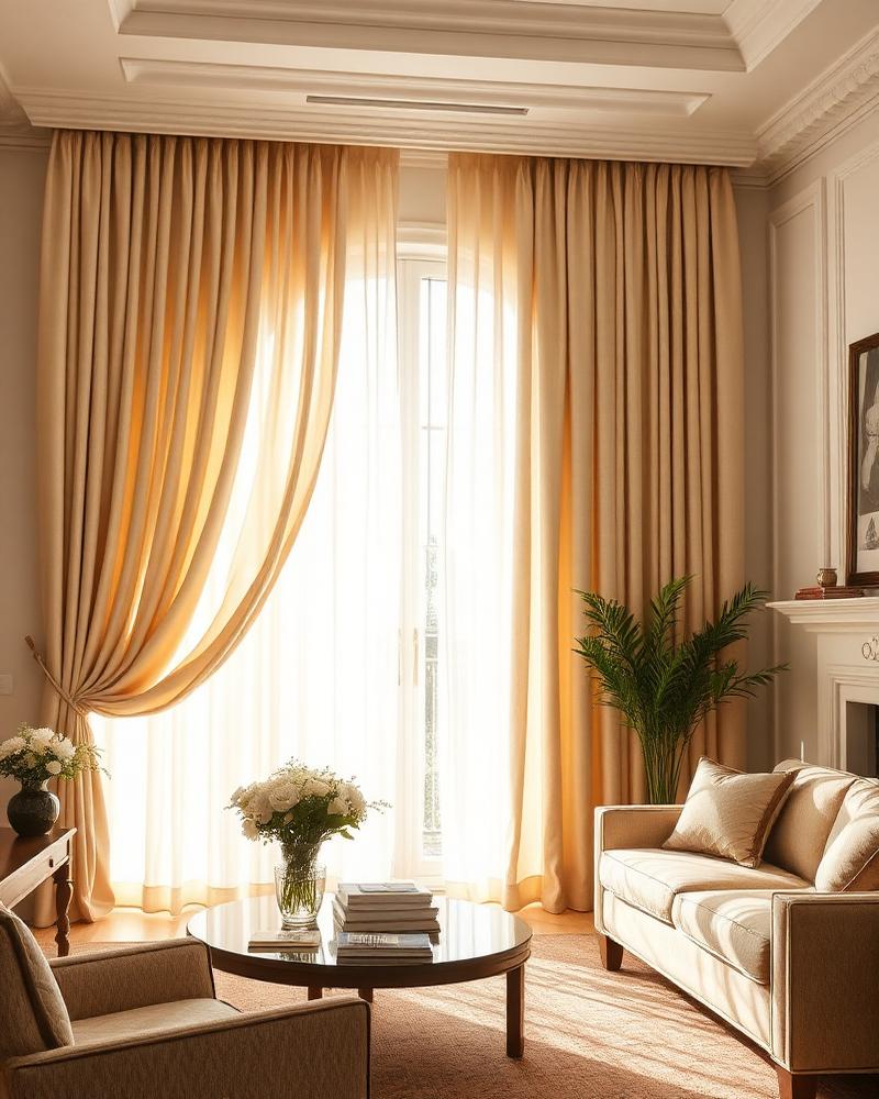 Cortinas de tecido